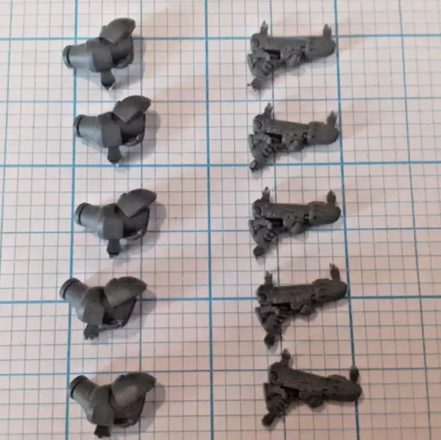 5x Plasma Pistols - mark 6 (MKVI) Space Marines