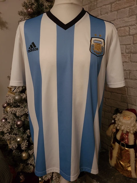 ARGENTINA FOOTBALL SHIRT/JERSEY, Adidas, Lionel Messi , Size Adult