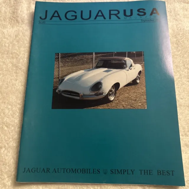Jaguar USA Magazine September, 1992