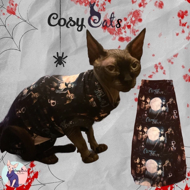 Maglietti per gatti Halloween, maglioni Sphynx, maglioni Sphynx, maglioni per gatti