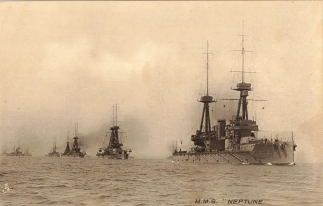 Unused Tuck's Postcard. Hms Neptune