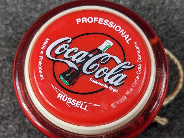 Vintage Yo-Yo Coca-Cola Russell Yoyo Original Made in Philippines