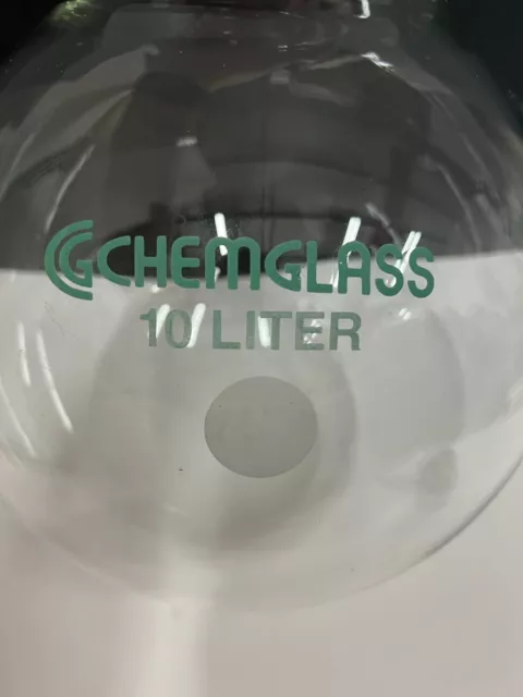 Chemglass 10L Large Scale Evaporating Flask