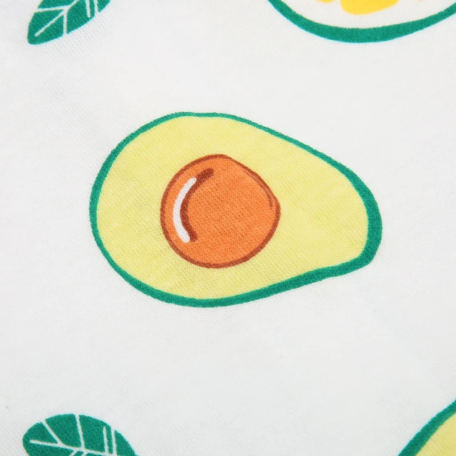 Traje de recuperación quirúrgica para gatos con estampado de aguacate transpirable de algodón evita lamerse