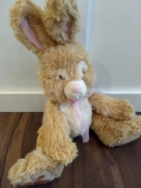 Vintage Russ Berrie Toffee Bunny Rabbit Stuffed Animal Plush Toy Easter