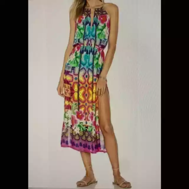 NANETTE LEPORE SWIM Playa Nayarit Midi Dress Large