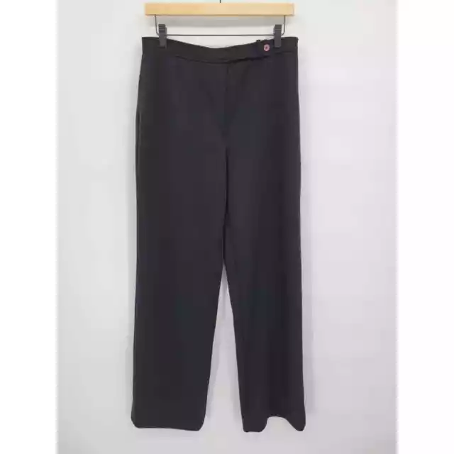 Vintage Givenchy Sport 12 Black High Rise Tailored Trouser Pants