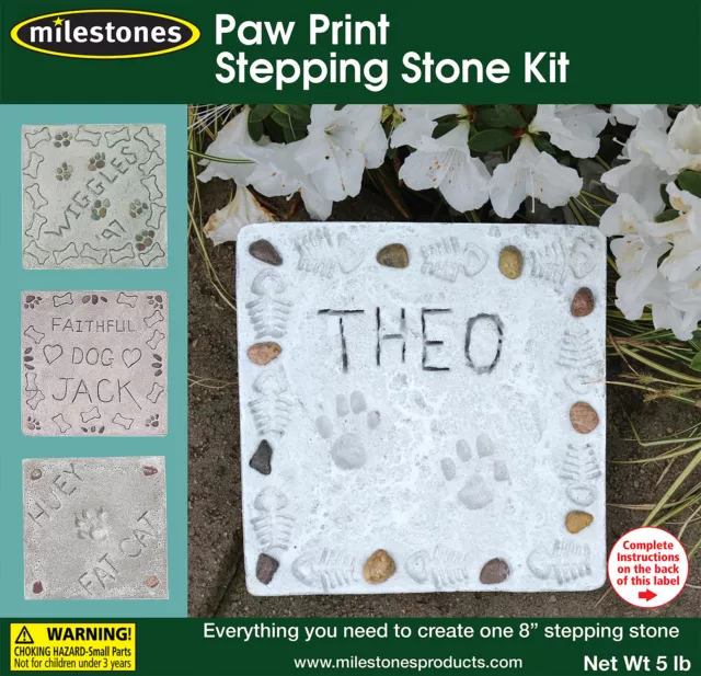 Midwest Products - Kit de escalones de mosaico - Impresión de pata