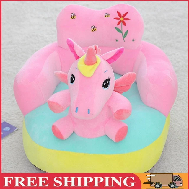 Cartoon Child Stool Cover Elastic Animal Infant Chair Case Unisex for Boys Girls