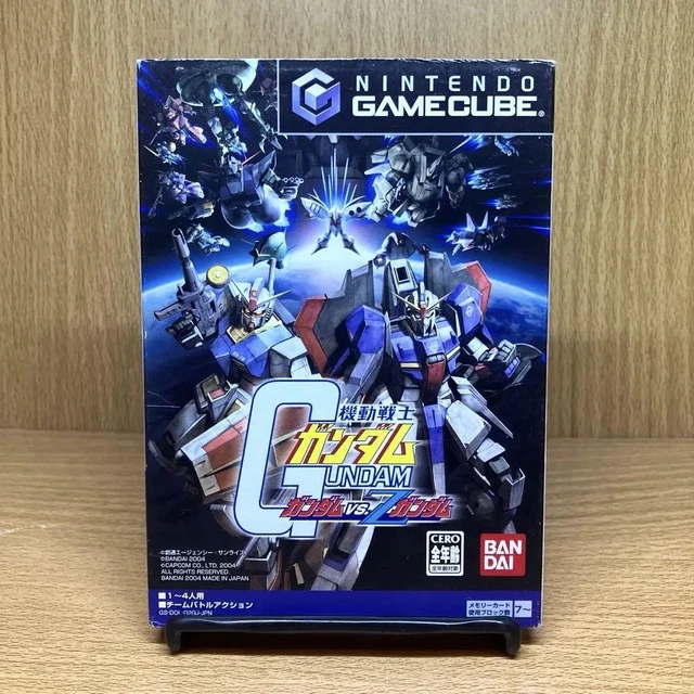 SOFTWARE GC MOBILE Suit Gundam Gundam vs Z Gundam GameCube Japón