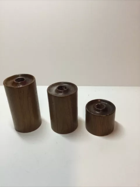 Berea College Set Of Three Candle Holders Mid Century Modern MCM