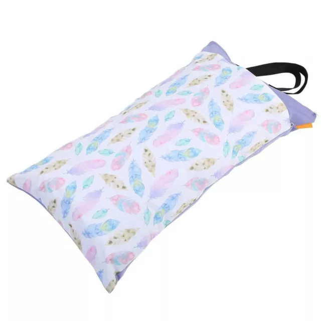 Large Hanging Wet Dry Cloth Diaper Bag Waterproof Baby Inserts Nappy Storage Bag