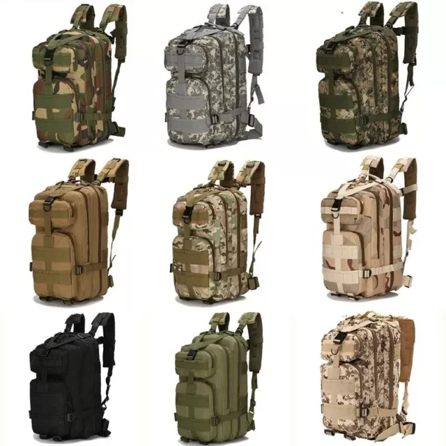 30L Outdoor Military Rucksacks Tactical Backpack for Camping Hiking Hunting Bag