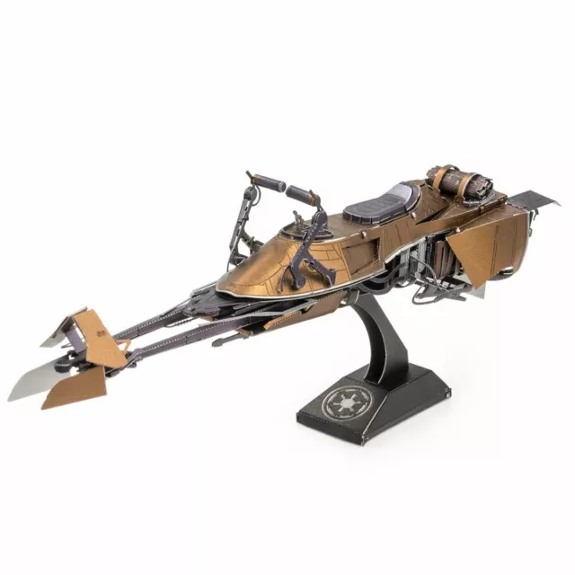 Metal Earth Star Wars 3D Laser Cut Steel Model Kit Speeder Bike