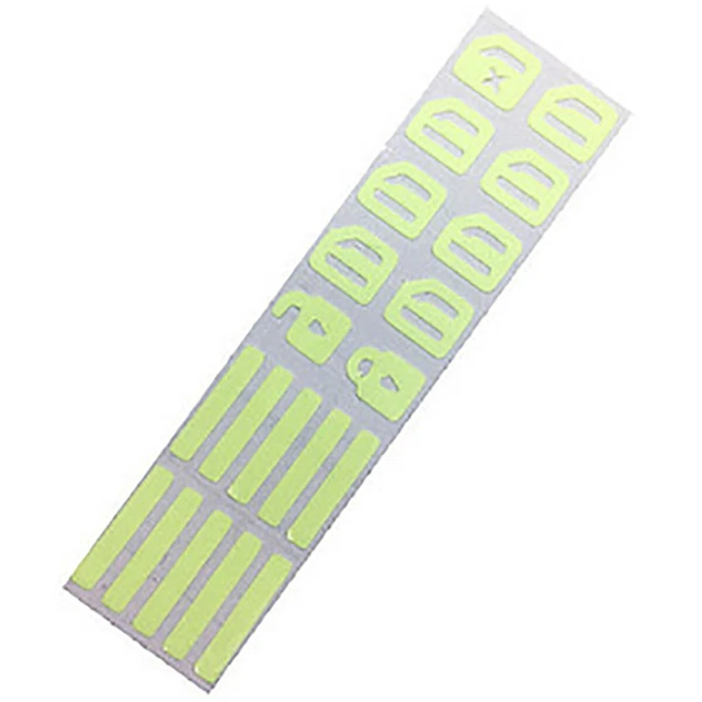 Luminous Button Stickers Night Fluorescent Decals For Car Window Lifter Switch