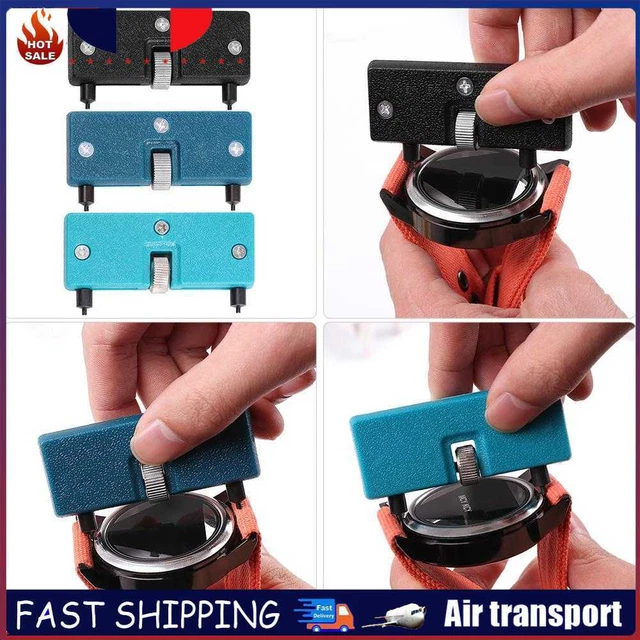 Plastic Watch Opener Adjustable Remover Screw Wrench 75x40mm for Watchmaker