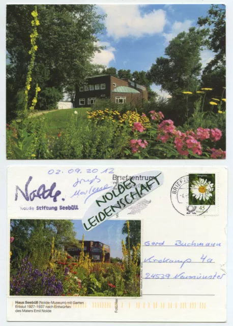 61504 - house Seebüll - Nolde museum - postcard, run