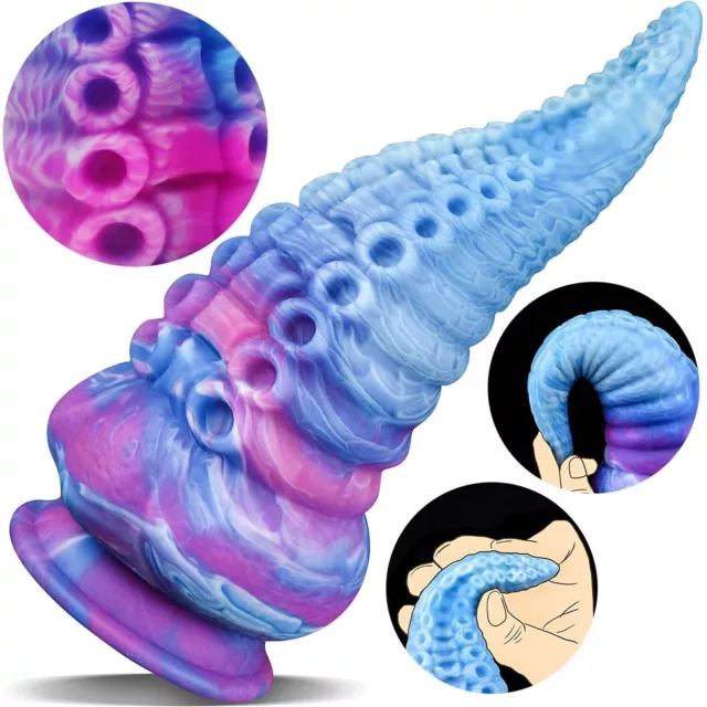 Huge-Anal-Butt-Sex-Plug-Tentacle-Realistic-Dildo-G-Spot-Massager-Toys-for-Women