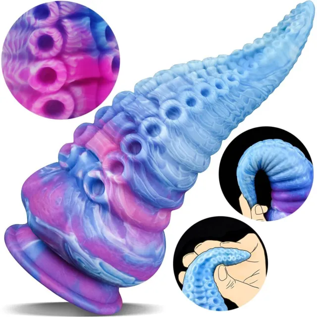 Tentacle-Realistic-Dildo-G-Spot-Massager-Huge-Anal-Butt-Sex-Plug-Toys-for-Women