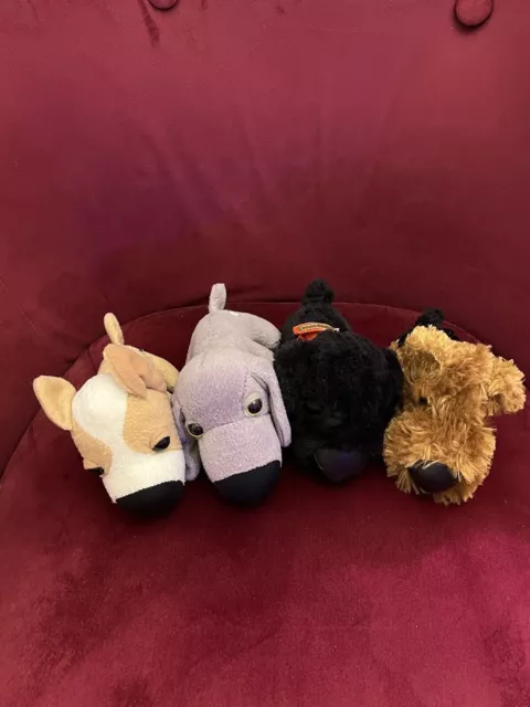 4 of The Original The Dog Artlist Collection plush 5" Soft Toys Bundle Scottie