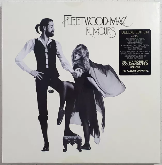 Fleetwood Mac Rumours Deluxe Edition 4CD + DVD + Vinyl, BRAND NEW, SEALED