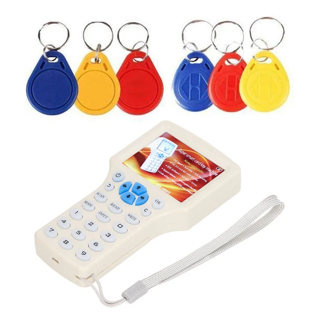 Copiatrice di schede NFC lettore di schede controllo accessi supporto duplicatore 10