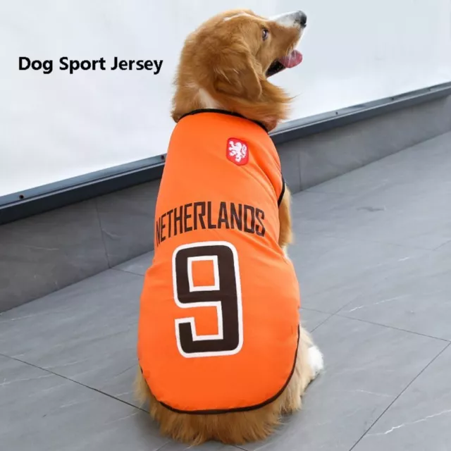 Breathable Dog Vest Medium Basketball Clothing Apparel Summer Puppy T-Shirt