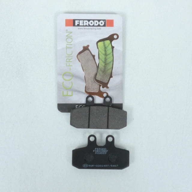 Plaquettes De Frein Avant Ferodo Pour Honda XL125V Varadero (2001-2017) - Organiques, Neuves