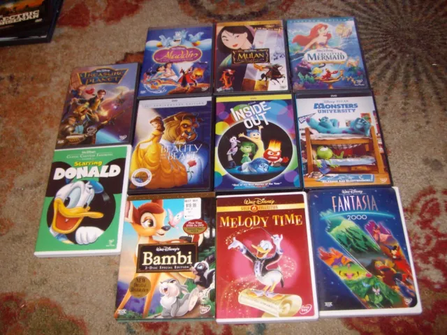 Pick & Choose Walt Disney Movies DVD Comedy  Pixar Classics Great shape.