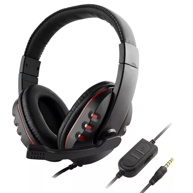 USB Stereo Mikrofon Gaming Kopfhörer für Sony PS3 PC