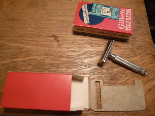 Pristine Y 3 Gillette Safety Razor in a Tech Razor Box