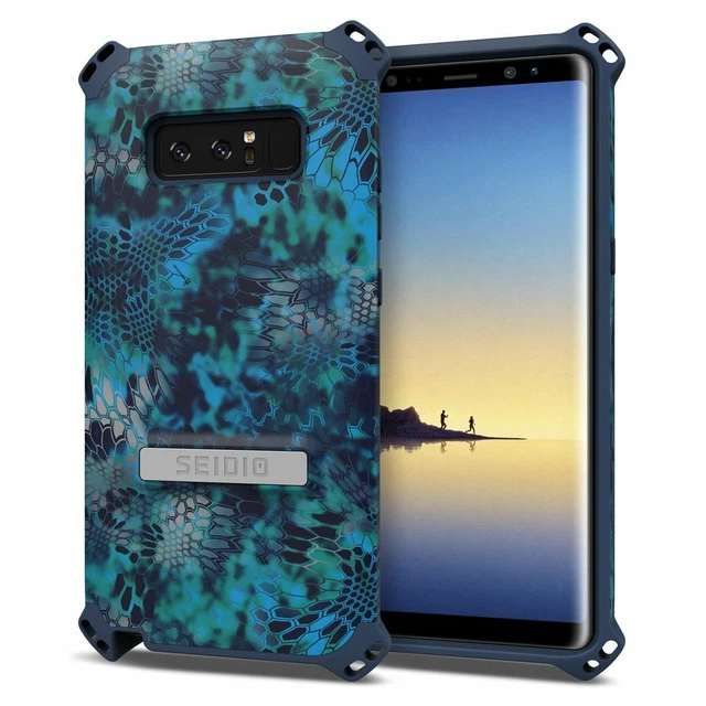 Seidio Cover For Samsung Galaxy Note 8 Dilex w/ Kickstand Kryptek Case Pontus