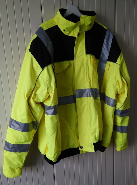 Warnschutz Pilotenjacke Winterjacke Engelbert Strauss Herren wasserdicht 4XL