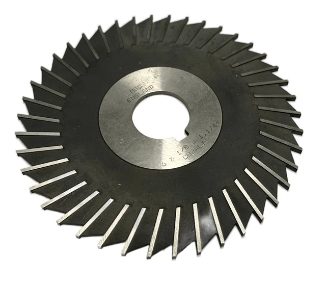 Cobalt MSC 6" x 1/8" x 1-1/4" Milling Cutter