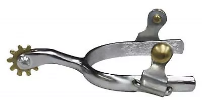 Showman Youth Size Chrome Plated Spurs