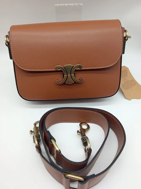 LADIES CROSSBODY SLING Bags Leather Women Solid Color Shoulder