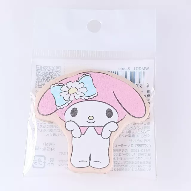 My Melody Sanrio Wooden Magnet Japanese Skater From Japan F/S