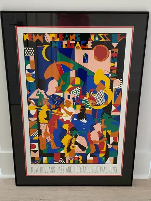 1993 Jazz Fest Poster - Rare Limited Edition / Numbered 