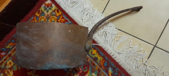 Ancien chauffe plat en métal argenté
