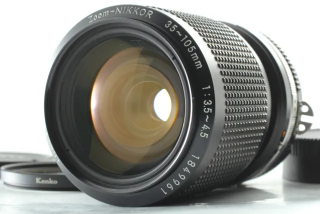 [Near MINT+++] Nikon Zoom-NIKKOR Ai-s 35-105mm F3.5-4.5 MF Lens AIS w/Cap Japan