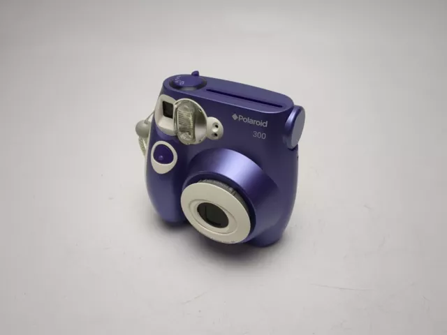 Polaroid PIC-300 Instant Film Camera Purple Vintage Working 2