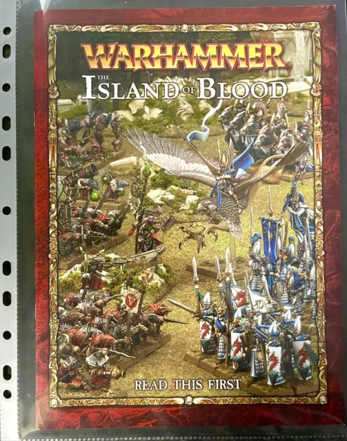 Warhammer Fantasy Island of Blood Read This First Book Games-Workshop