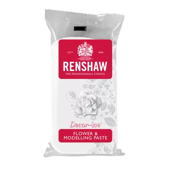 White Renshaw Edible Flower and Modelling Paste - 250g/500g/750g/1kg