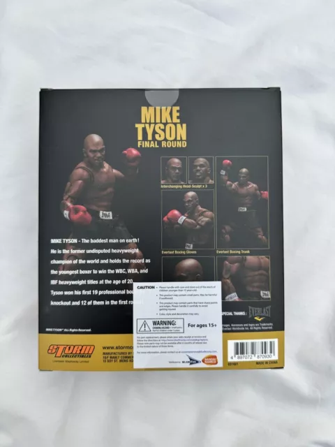 Mike Tyson “The Tattoo” 1/12 STORM COLLECTIBLES 100% Authentic Action Figure 3