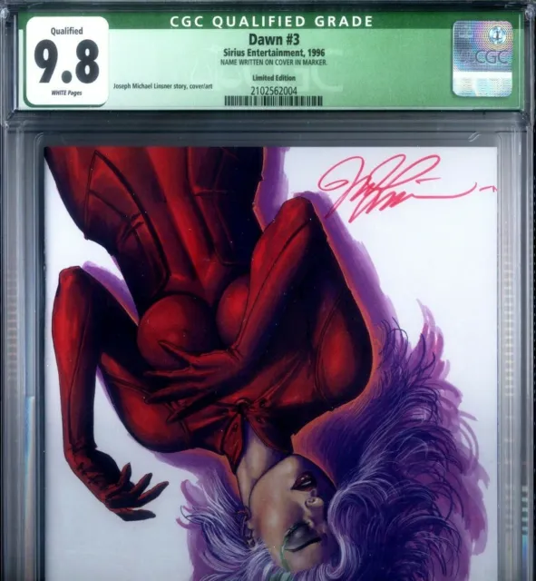 PRIMO:  DAWN #3 Limited NM/MT 9.8 CGC Highest signed census LINSNER Cry For JML