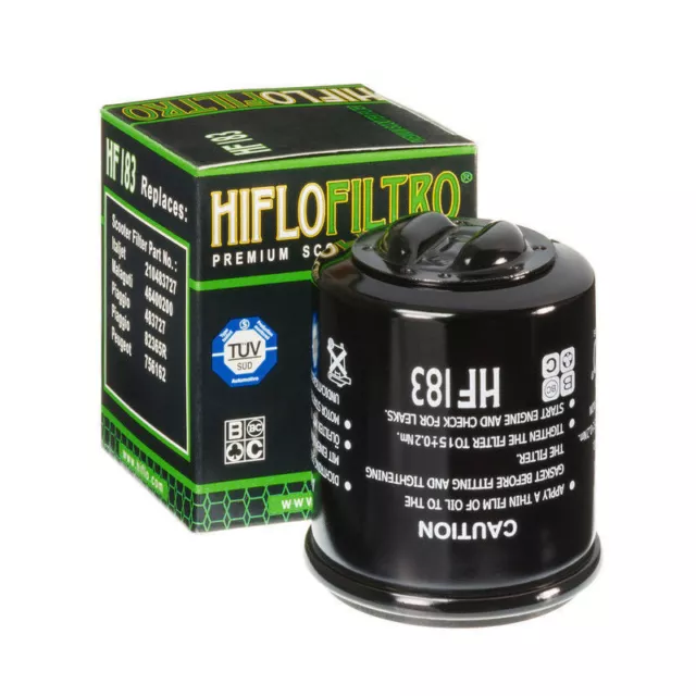 Piaggio 200 Beverly GT / Rst 2001-03 Hiflo Oil Filter HF183