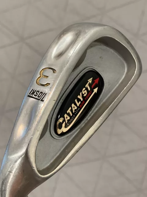 BOB TOSKI B.T.C. 3 IRON TRUE TEMPER TTLITE REG STEEL SHAFT RH 39