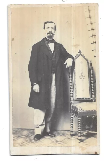 Foto Formato Visita. Nobiluomo, Studio Barbaroux & Beria D'argentina, Torino