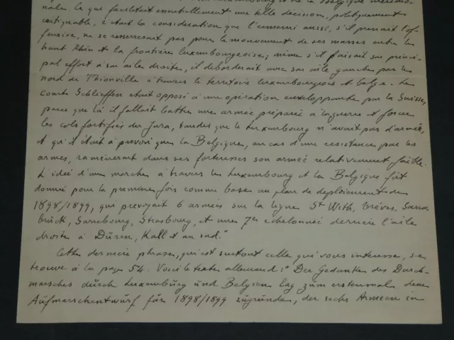 Général Duval - LETTRE AUTOGRAPHE SIGNÉE À André CHAUMEIX GUERRE 14/18 - 1932 3