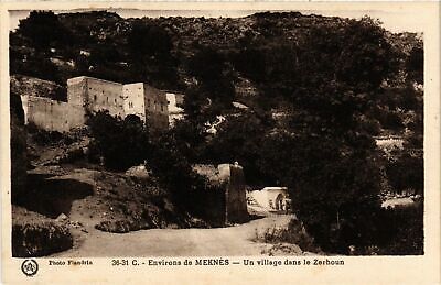 CPA ak approx of meknes a village in the morocco zerhoun (796980)